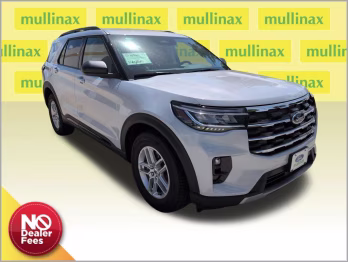 2026 Space White Metallic Ford Explorer Active RWD SUV