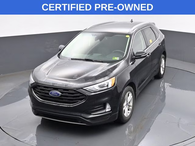 2020 Black Ford Edge SEL AWD SUV