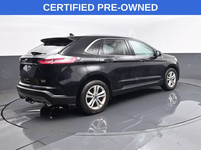 2020 Black Ford Edge SEL AWD SUV