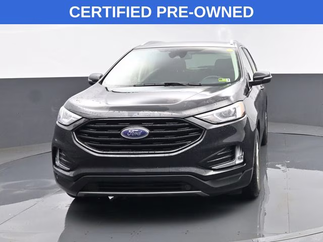 2020 Black Ford Edge SEL AWD SUV