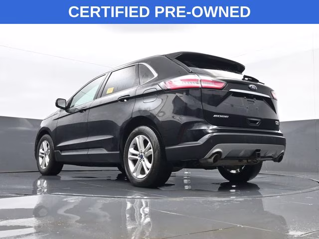 2020 Black Ford Edge SEL AWD SUV