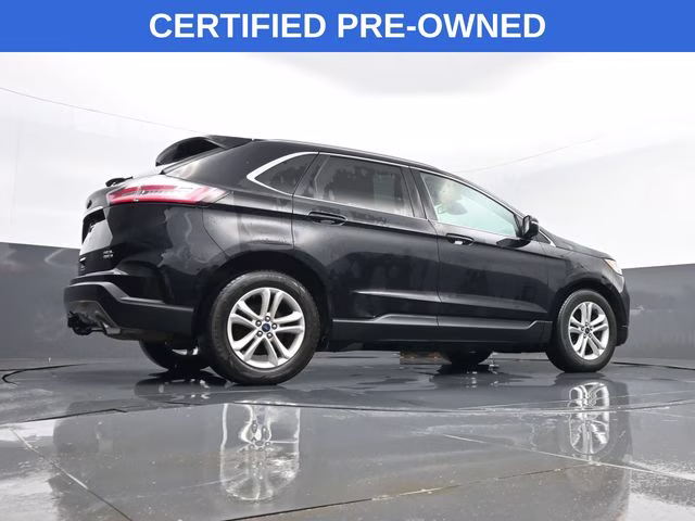 2020 Black Ford Edge SEL AWD SUV