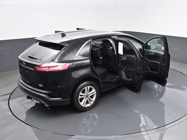 2020 Black Ford Edge SEL AWD SUV