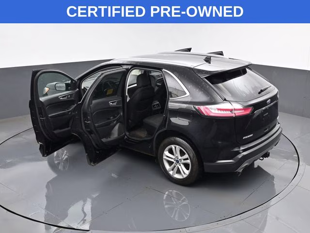2020 Black Ford Edge SEL AWD SUV