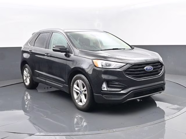 2020 Black Ford Edge SEL AWD SUV