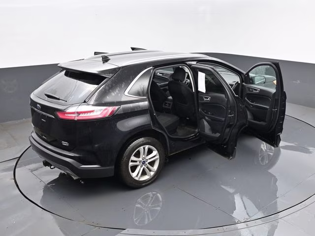 2020 Black Ford Edge SEL AWD SUV