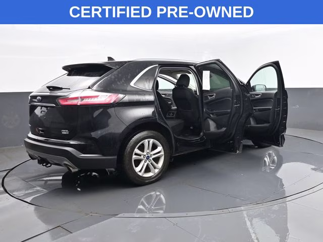 2020 Black Ford Edge SEL AWD SUV