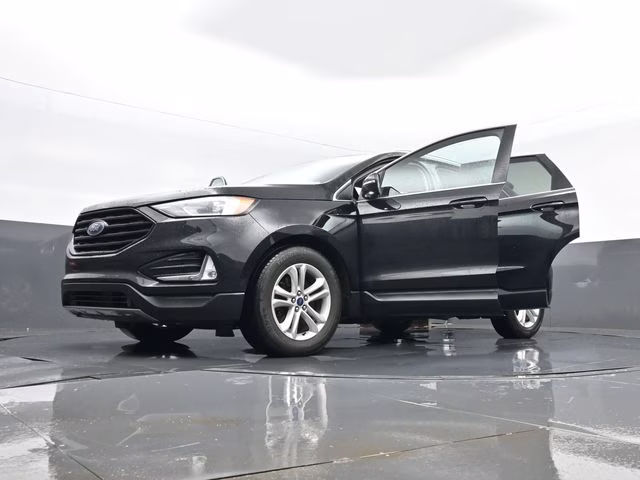 2020 Black Ford Edge SEL AWD SUV