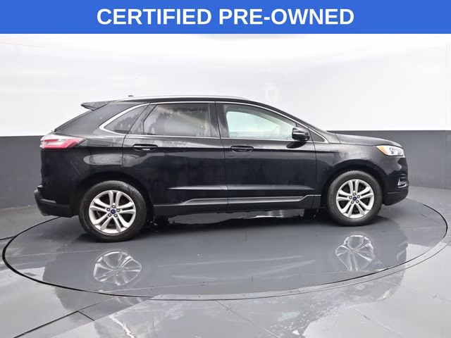 2020 Black Ford Edge SEL AWD SUV