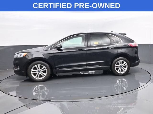 2020 Black Ford Edge SEL AWD SUV