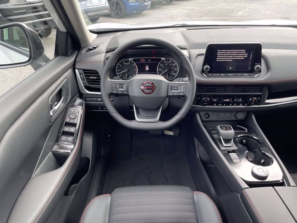 2026 Everest White Pearl Tricoat Nissan Rogue Rock Creek AWD SUV