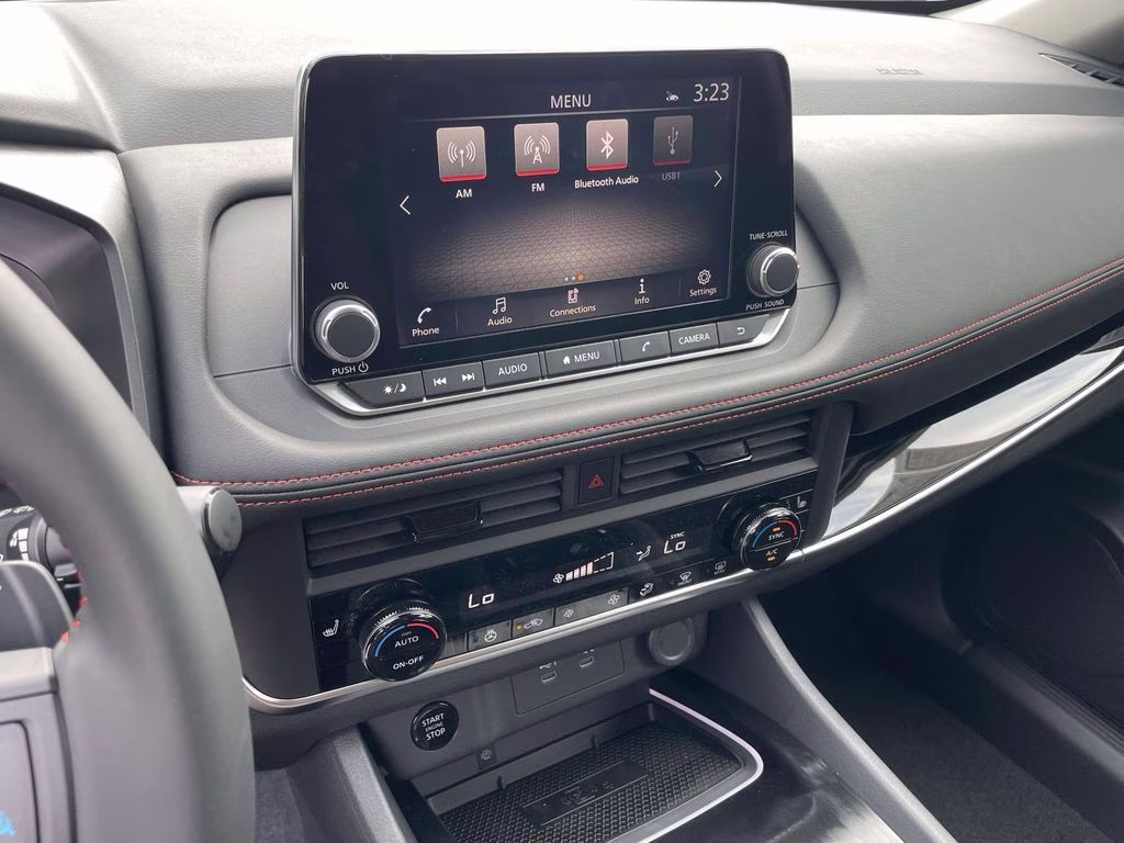 2026 Everest White Pearl Tricoat Nissan Rogue Rock Creek AWD SUV