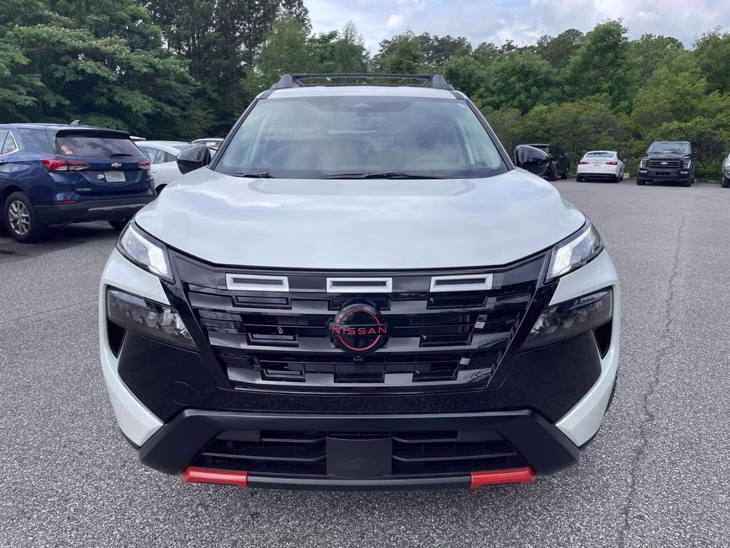 2026 Everest White Pearl Tricoat Nissan Rogue Rock Creek AWD SUV