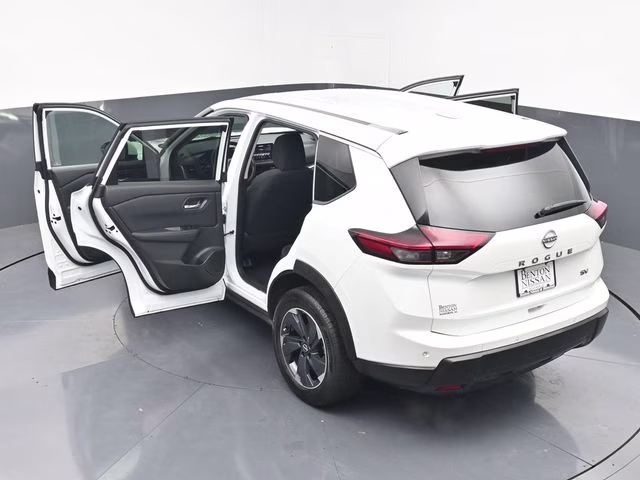 2024 Everest White Pearl Nissan Rogue SV FWD SUV