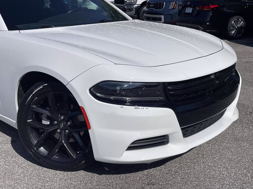2023 White Knuckle Clearcoat Dodge Charger SXT RWD Sedan