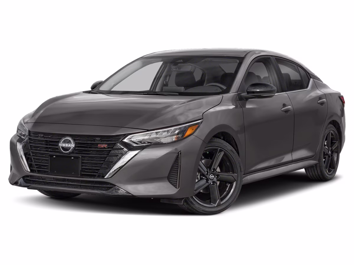 2024 Aspen White Tricoat/Super Black Nissan Sentra SR FWD Sedan