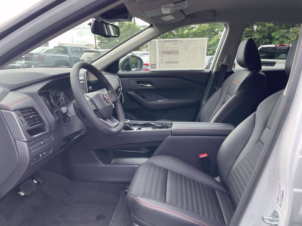 2026 Everest White Pearl Tricoat Nissan Rogue Rock Creek AWD SUV