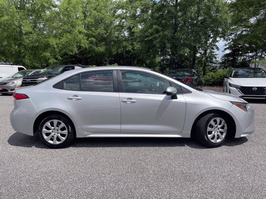 2025 Classic Silver Metallic Toyota Corolla LE FWD Sedan