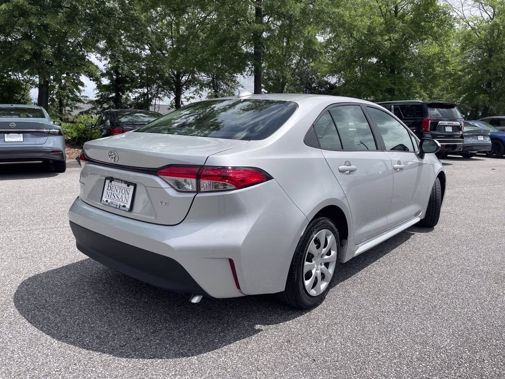 2025 Classic Silver Metallic Toyota Corolla LE FWD Sedan