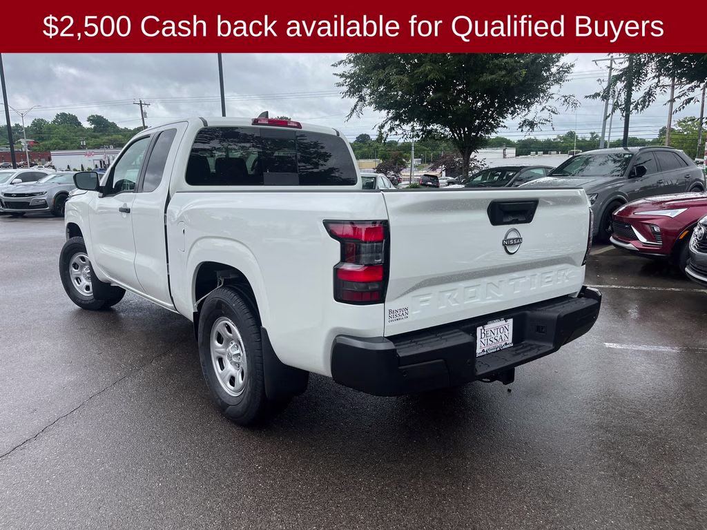 2026 Glacier White Nissan Frontier S RWD Truck