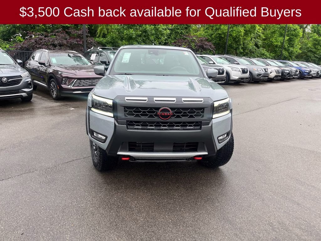 2026 Boulder Gray Pearl Nissan Frontier PRO-4X 4X4 Truck