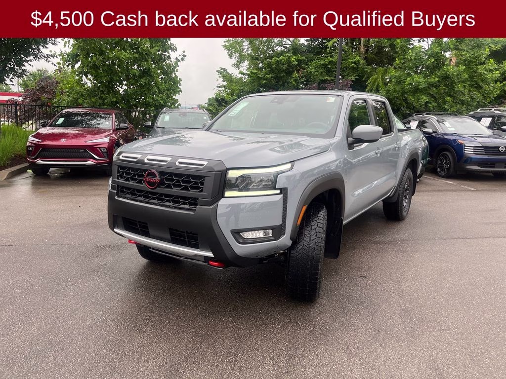 2026 Boulder Gray Pearl Nissan Frontier PRO-4X 4X4 Truck