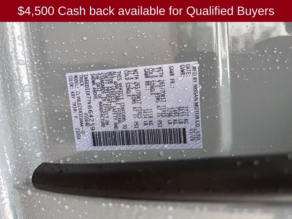 2026 Boulder Gray Pearl Nissan Frontier PRO-4X 4X4 Truck