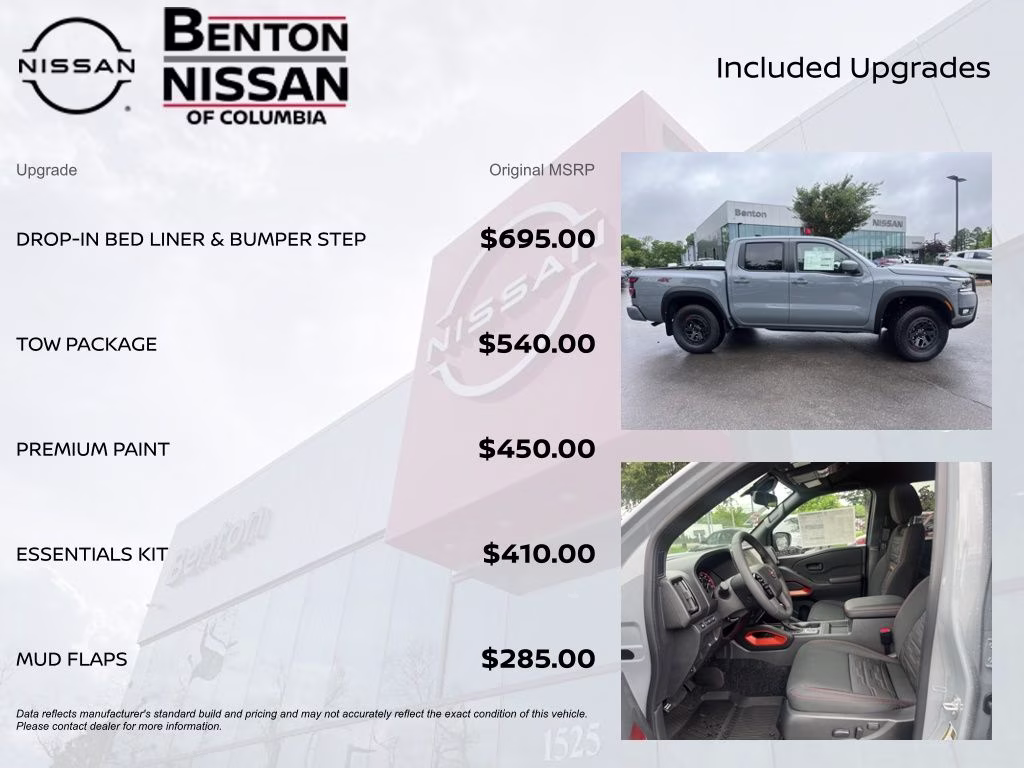 2026 Boulder Gray Pearl Nissan Frontier PRO-4X 4X4 Truck