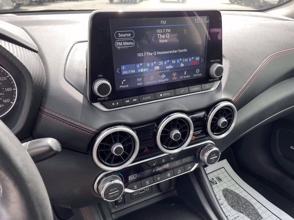 2024 Aspen White Tricoat/Super Black Nissan Sentra SR FWD Sedan