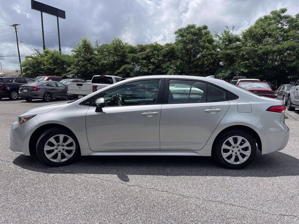 2025 Classic Silver Metallic Toyota Corolla LE FWD Sedan