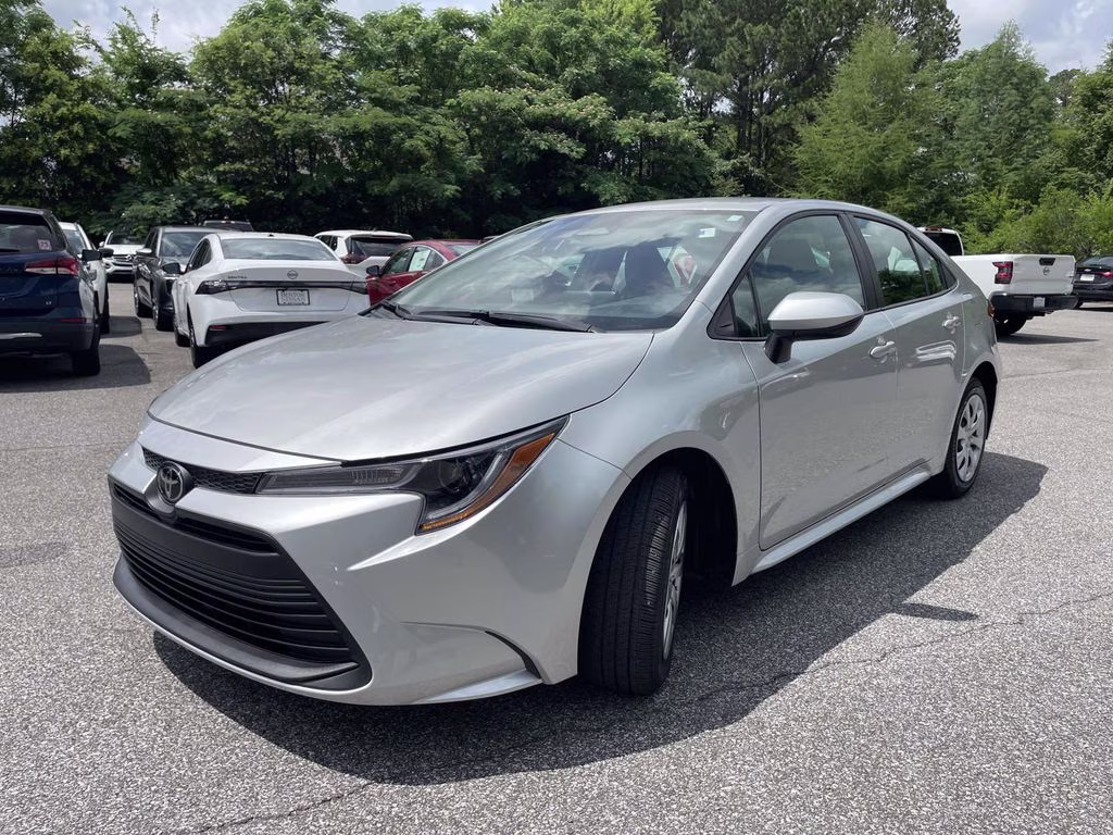 2025 Classic Silver Metallic Toyota Corolla LE FWD Sedan