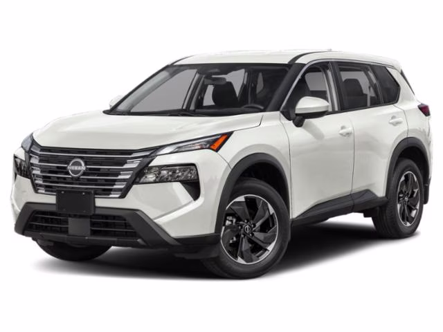 2024 Everest White Pearl Nissan Rogue SV FWD SUV