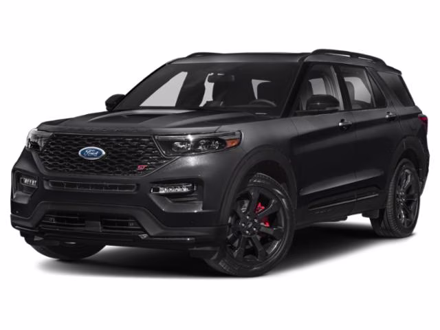 2024 Black Metallic Ford Explorer ST 4X4 SUV