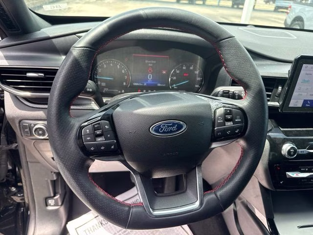 2024 Black Metallic Ford Explorer ST-Line 4X4 SUV