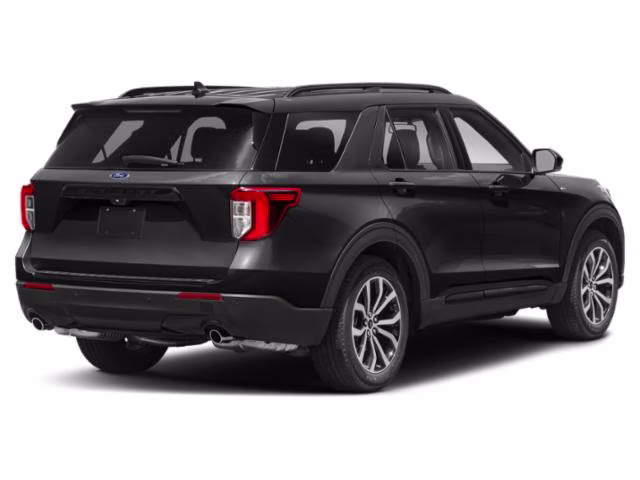 2024 Black Metallic Ford Explorer ST-Line 4X4 SUV