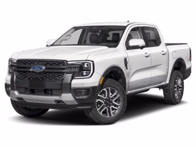 2024 Oxford White Ford Ranger Lariat 4X4 Truck