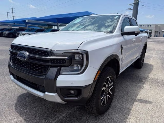 2024 Oxford White Ford Ranger Lariat 4X4 Truck