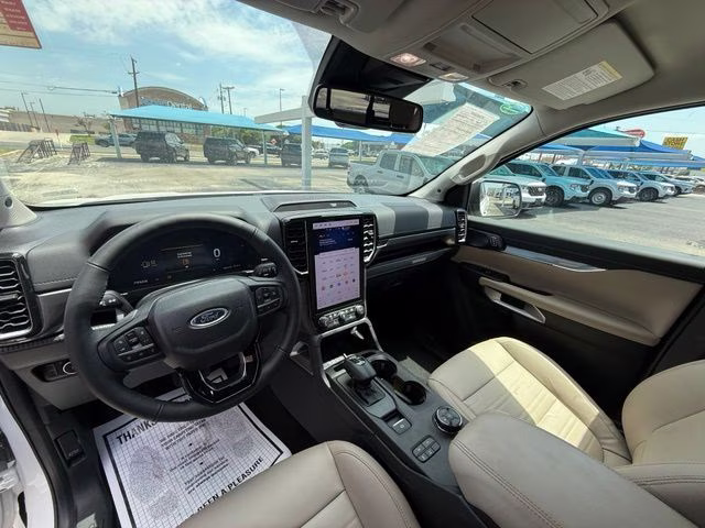 2024 Oxford White Ford Ranger Lariat 4X4 Truck
