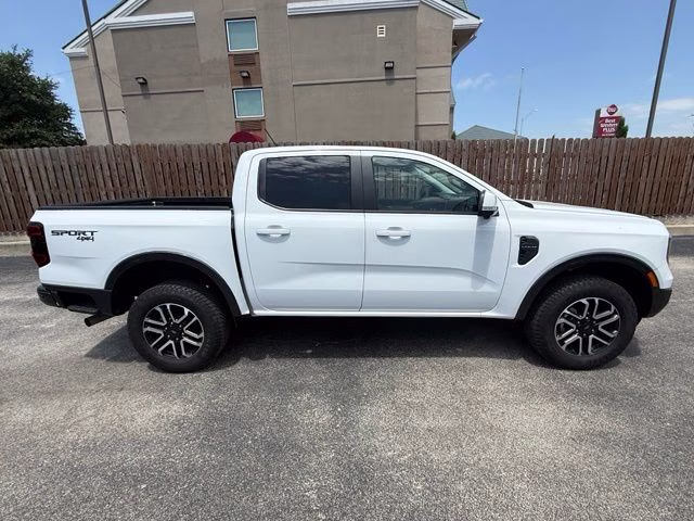 2024 Oxford White Ford Ranger Lariat 4X4 Truck