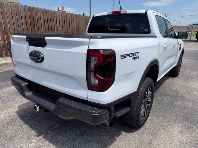 2024 Oxford White Ford Ranger Lariat 4X4 Truck