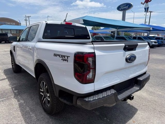 2024 Oxford White Ford Ranger Lariat 4X4 Truck