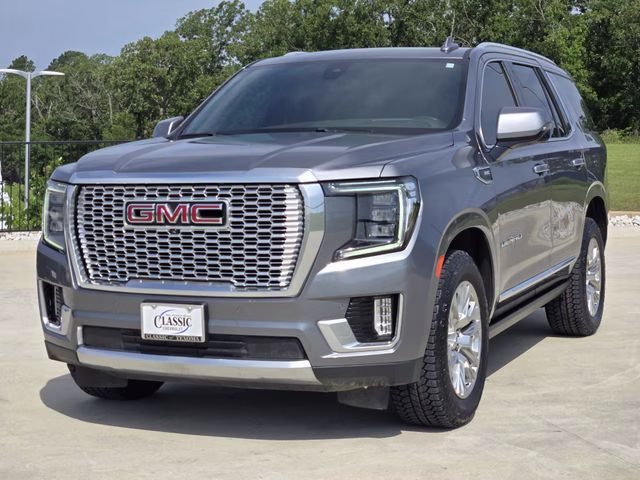 2021 Satin Steel Metallic GMC Yukon Denali RWD SUV