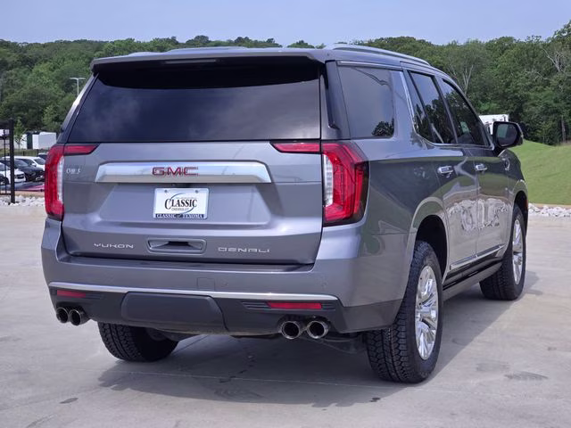 2021 Satin Steel Metallic GMC Yukon Denali RWD SUV