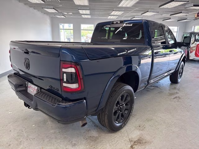 2023 Patriot Blue Pearlcoat Ram 3500 Limited 4X4 Truck