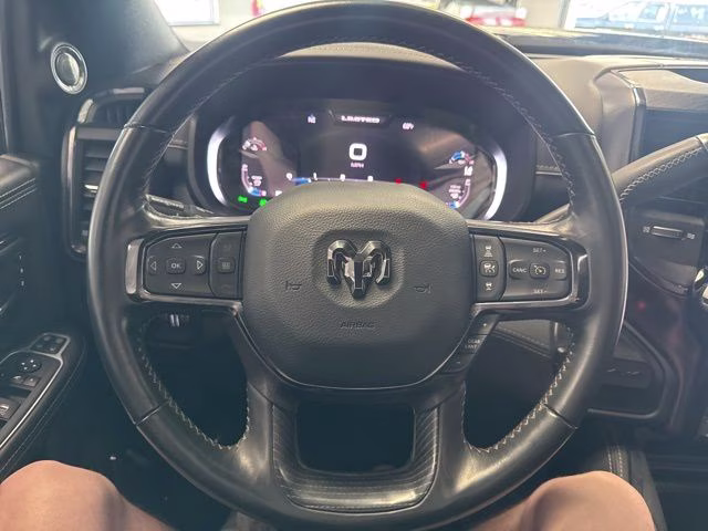 2023 Patriot Blue Pearlcoat Ram 3500 Limited 4X4 Truck