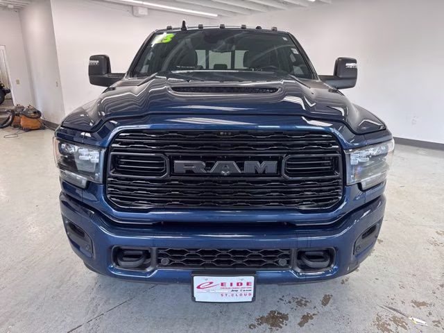 2023 Patriot Blue Pearlcoat Ram 3500 Limited 4X4 Truck