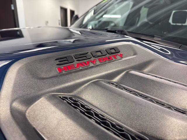 2023 Patriot Blue Pearlcoat Ram 3500 Limited 4X4 Truck