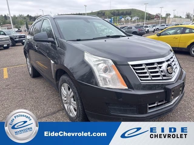 2015 Graphite Metallic Cadillac SRX Luxury AWD SUV