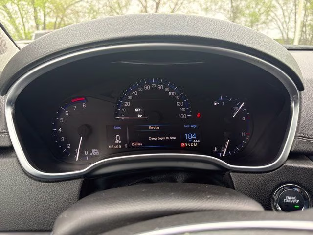 2015 Graphite Metallic Cadillac SRX Luxury AWD SUV