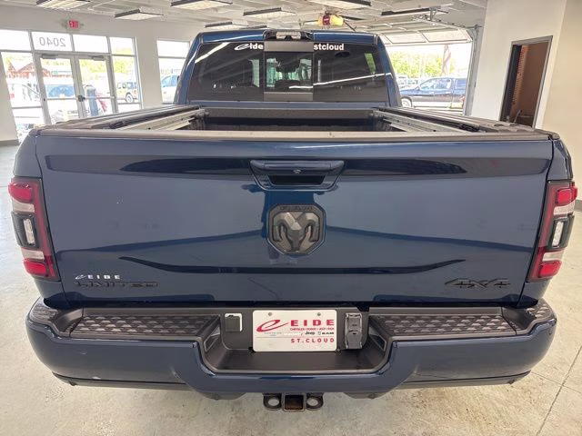 2023 Patriot Blue Pearlcoat Ram 3500 Limited 4X4 Truck